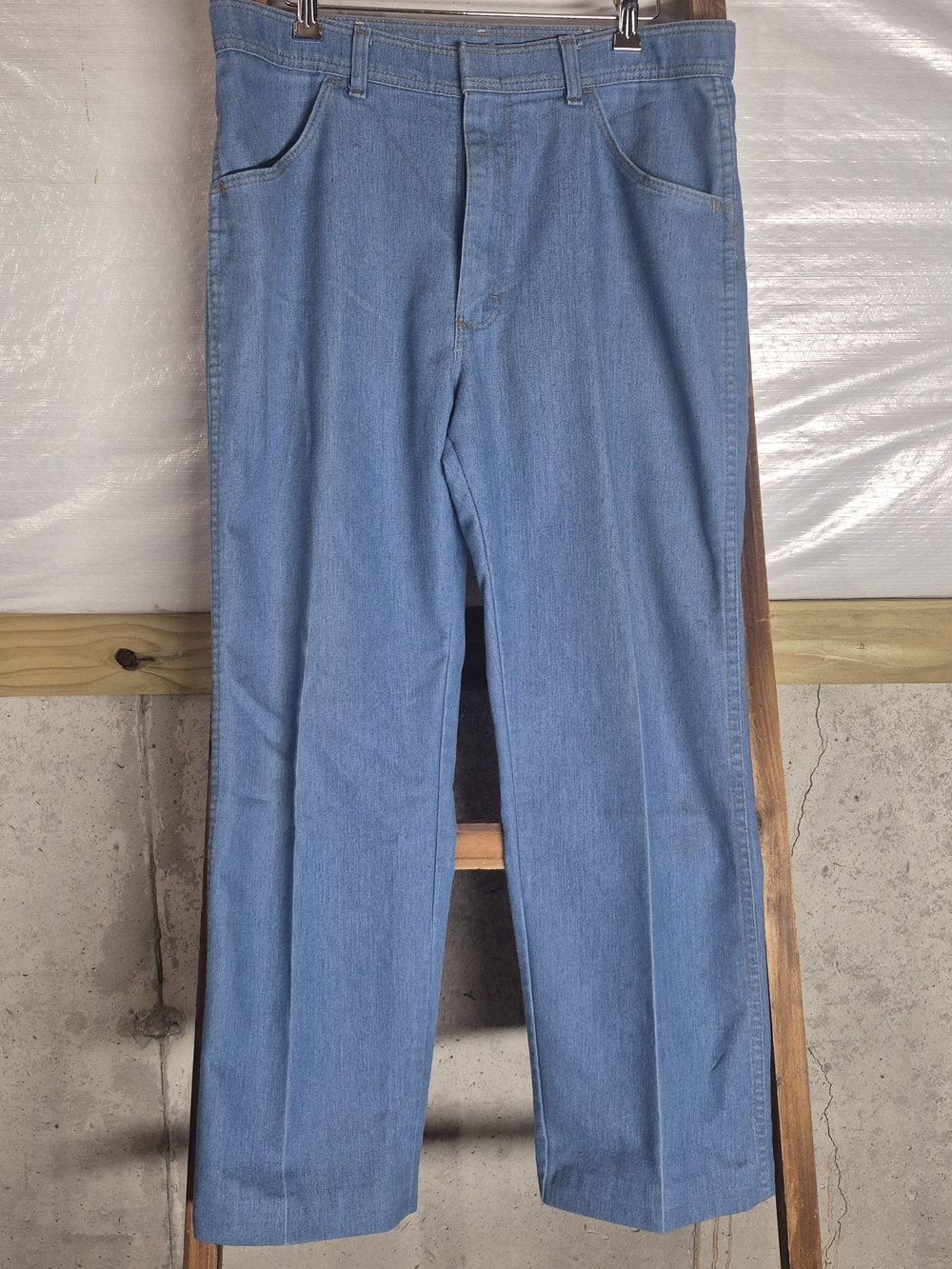 Wrangler Light Blue Men's Bootcut Jeans